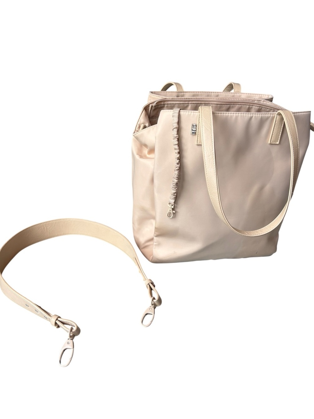 BEIS The Commuter Tote Bag - Cream - Picture 5 of 5